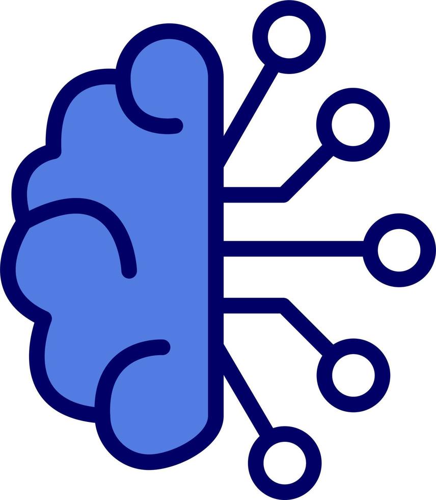 Artificial Intelligence Vector Icon