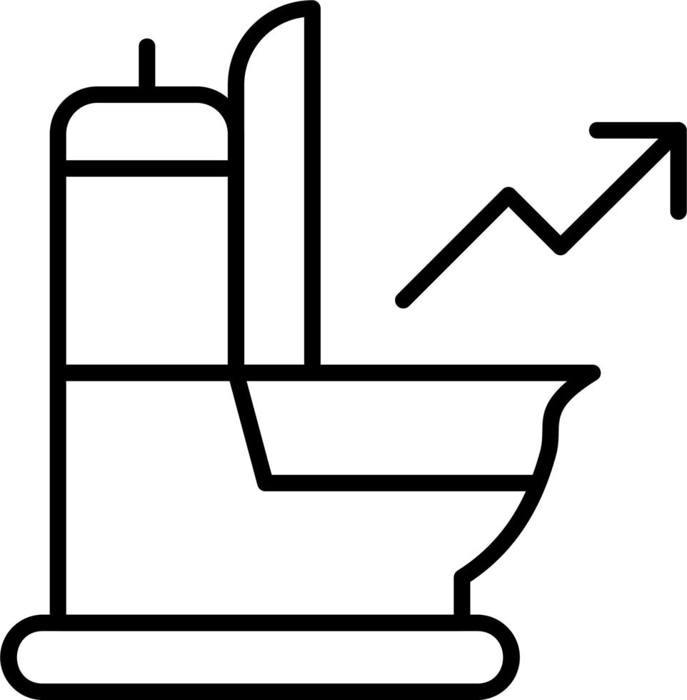 Urination Vector Icon