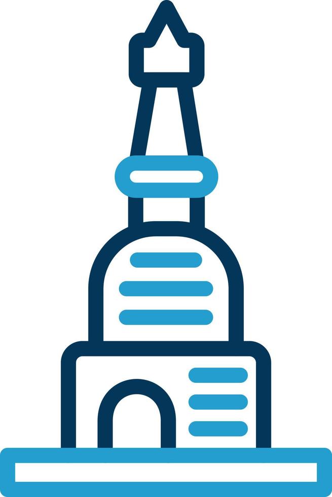 Stupa Vector Icon Design