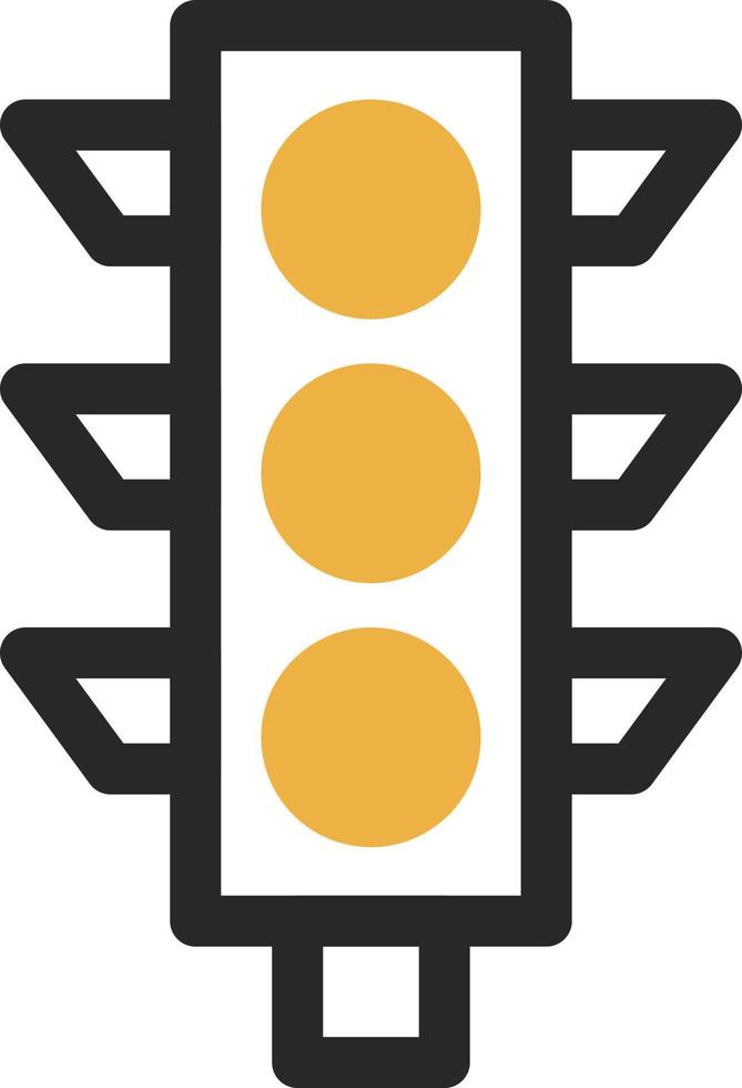 Traffic Light Vector Icon Design