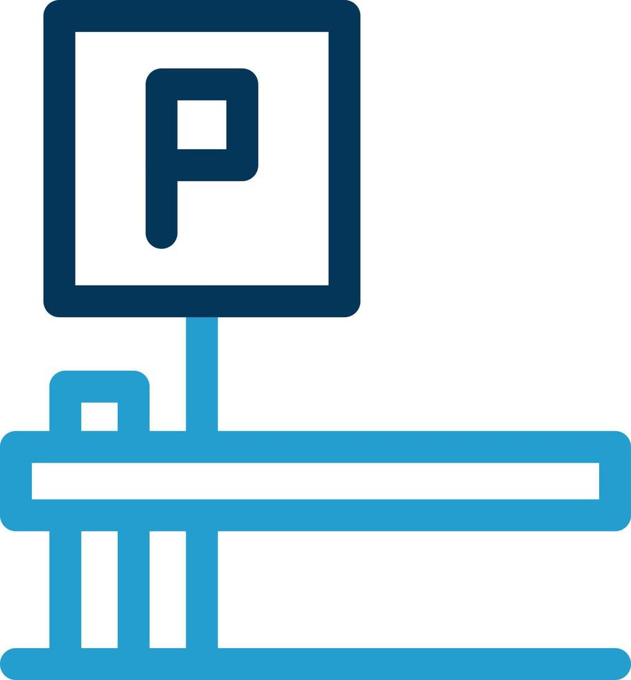 Parking Vector Icon Design