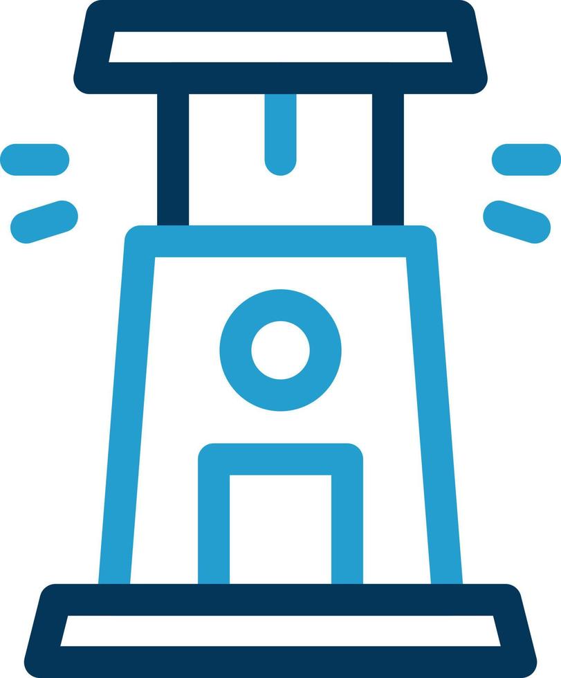 Lighthouse Vector Icon Design