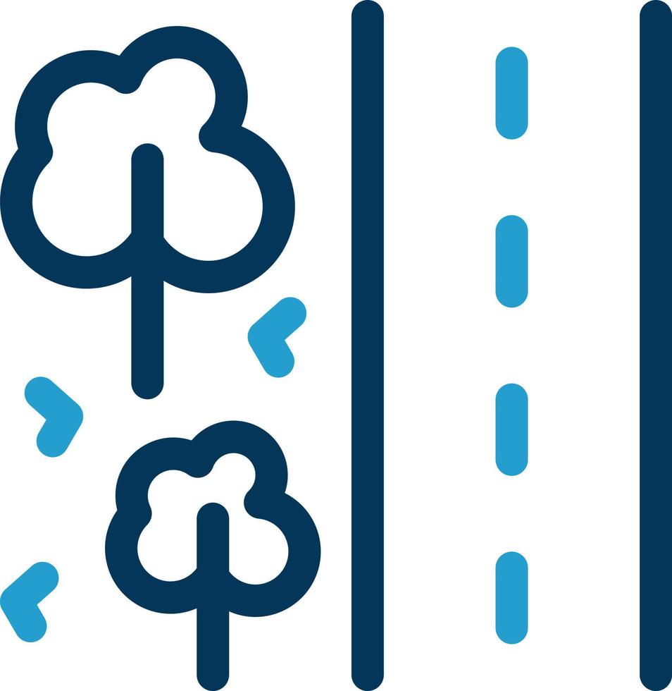 Roadside Vector Icon Design