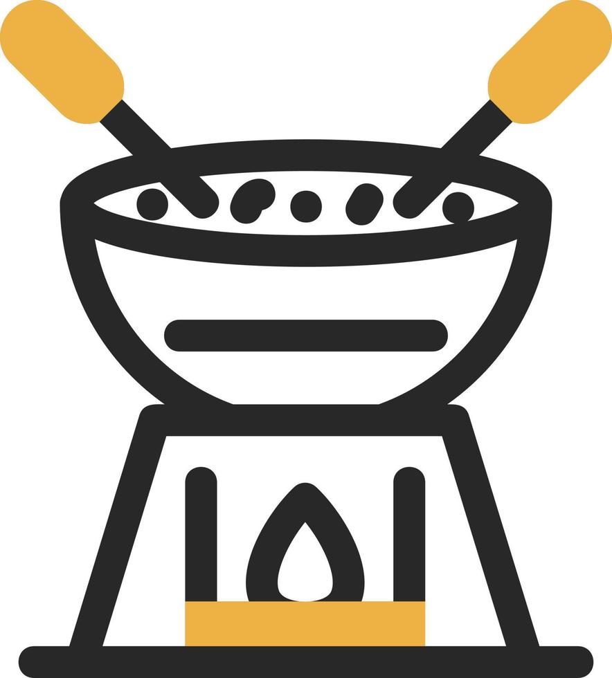 Fondue Vector Icon Design