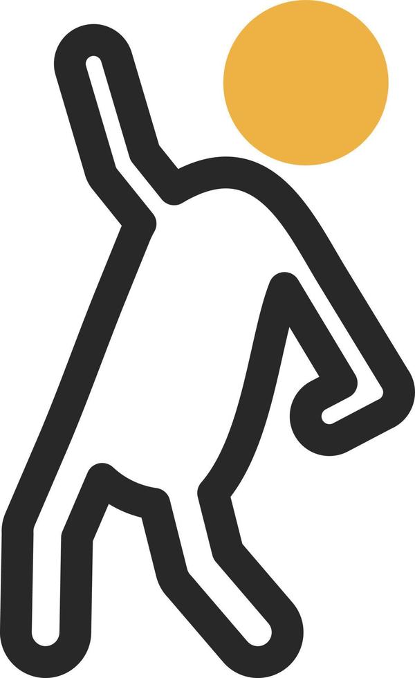 Stretching Vector Icon Design