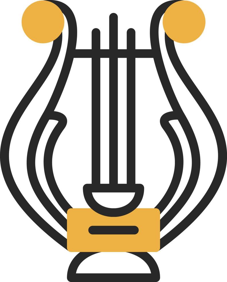Lyre Vector Icon Design