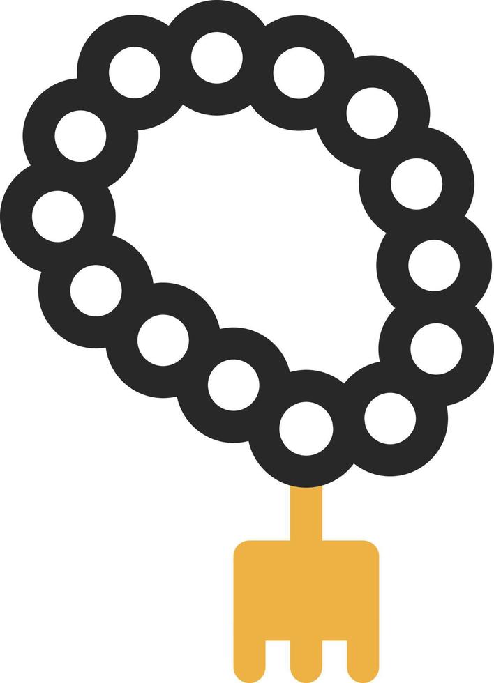 diseño de icono de vector de tasbih