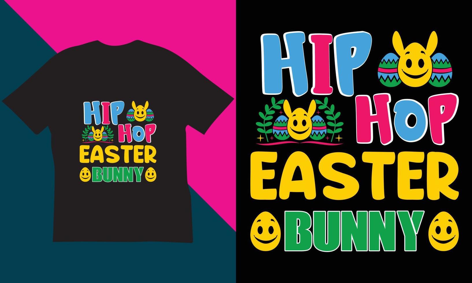 Easter Day T-Shirt design Design vector
