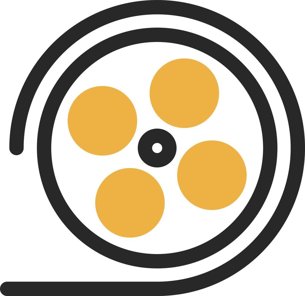 Film Reel Vector Icon Design
