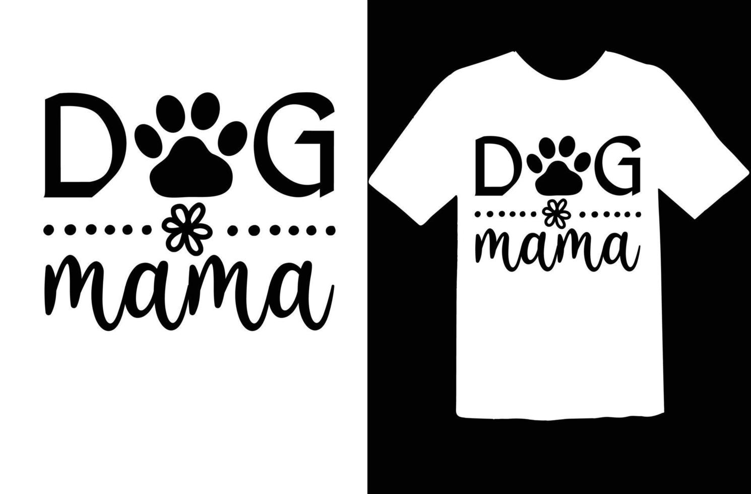 diseño de camiseta de perro svg vector