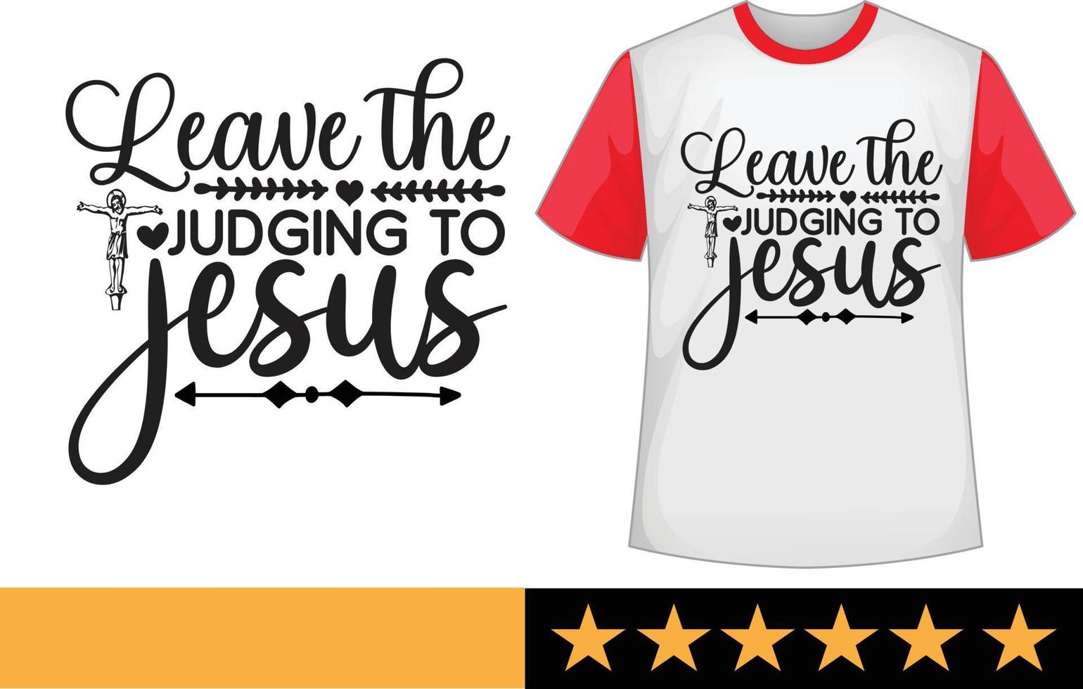 Jesus svg t shirt design vector