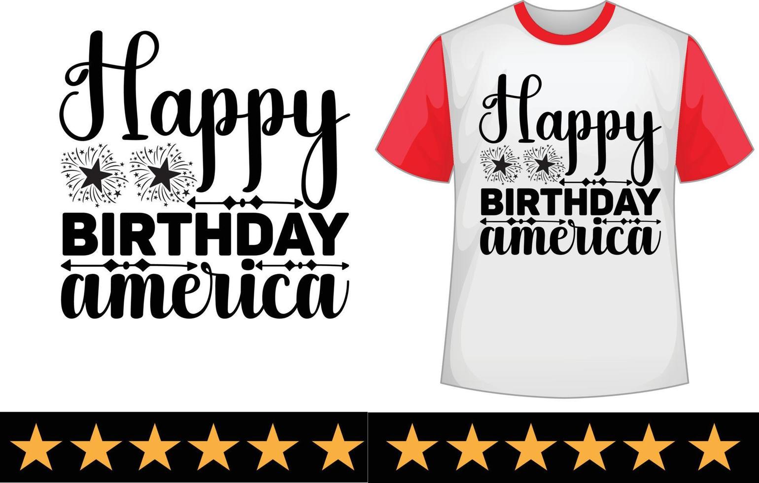 4th of July svg t shirt design vector