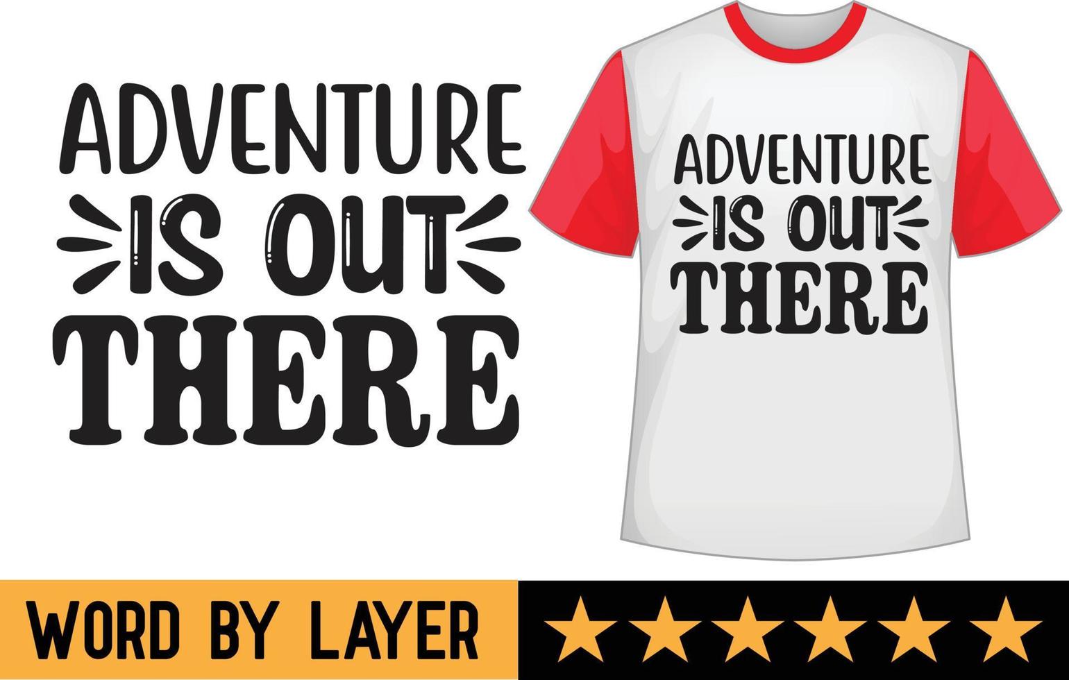 Adventure svg t shirt design vector