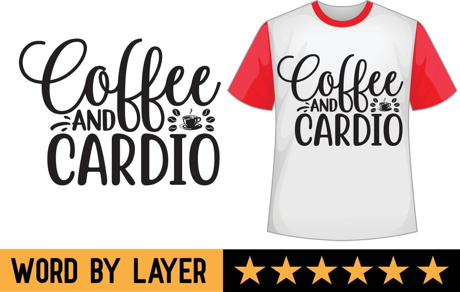 Coffee svg t shirt design vector
