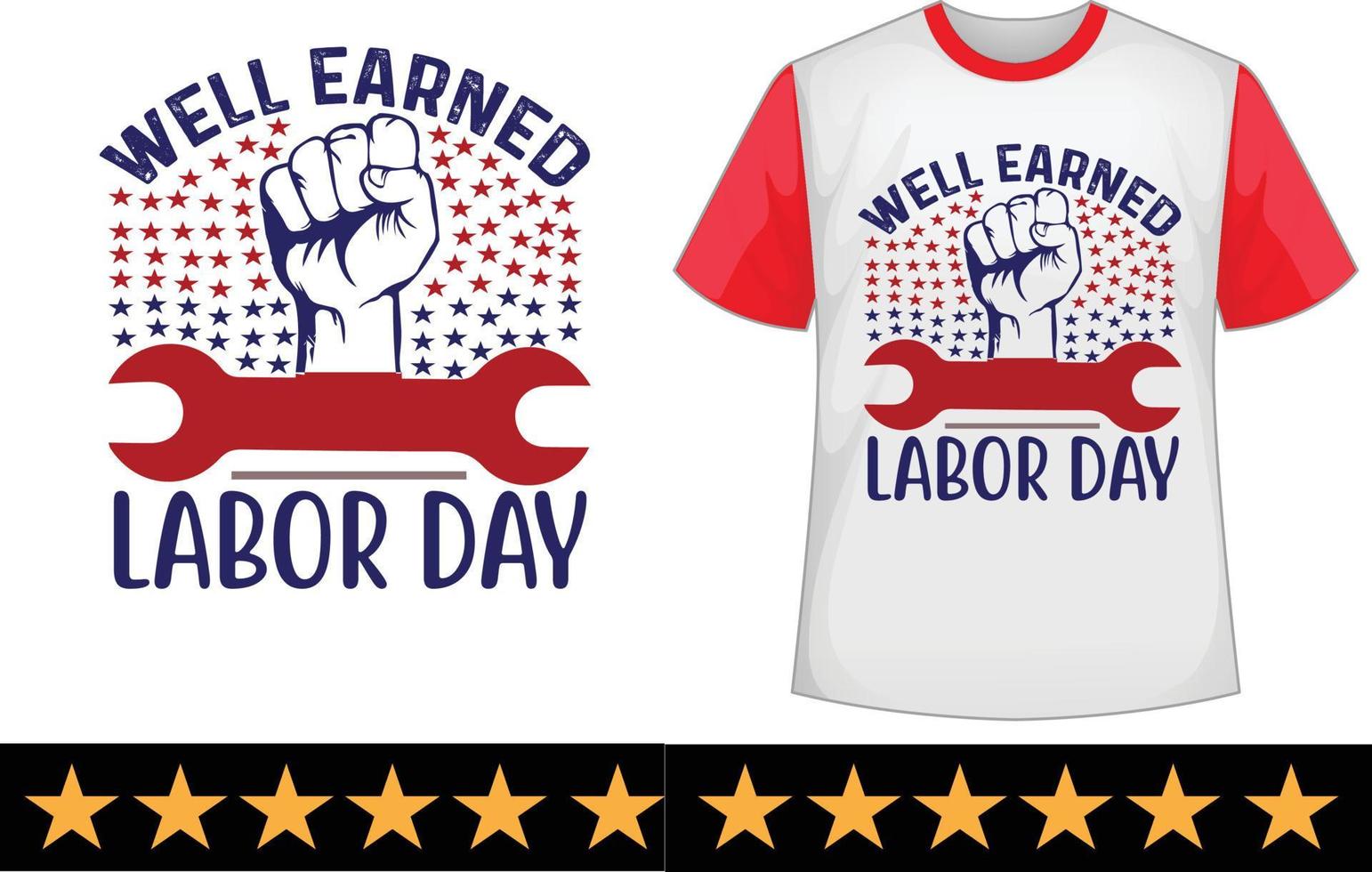 Labor day svg t shirt design vector