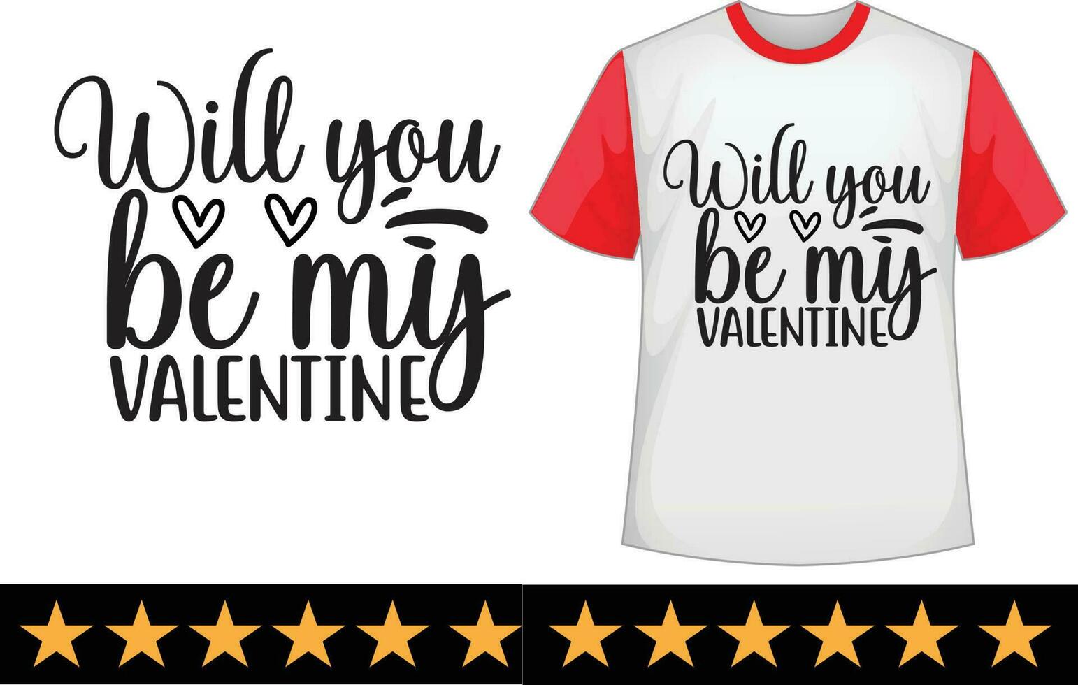 Valentine's day svg t shirt design vector