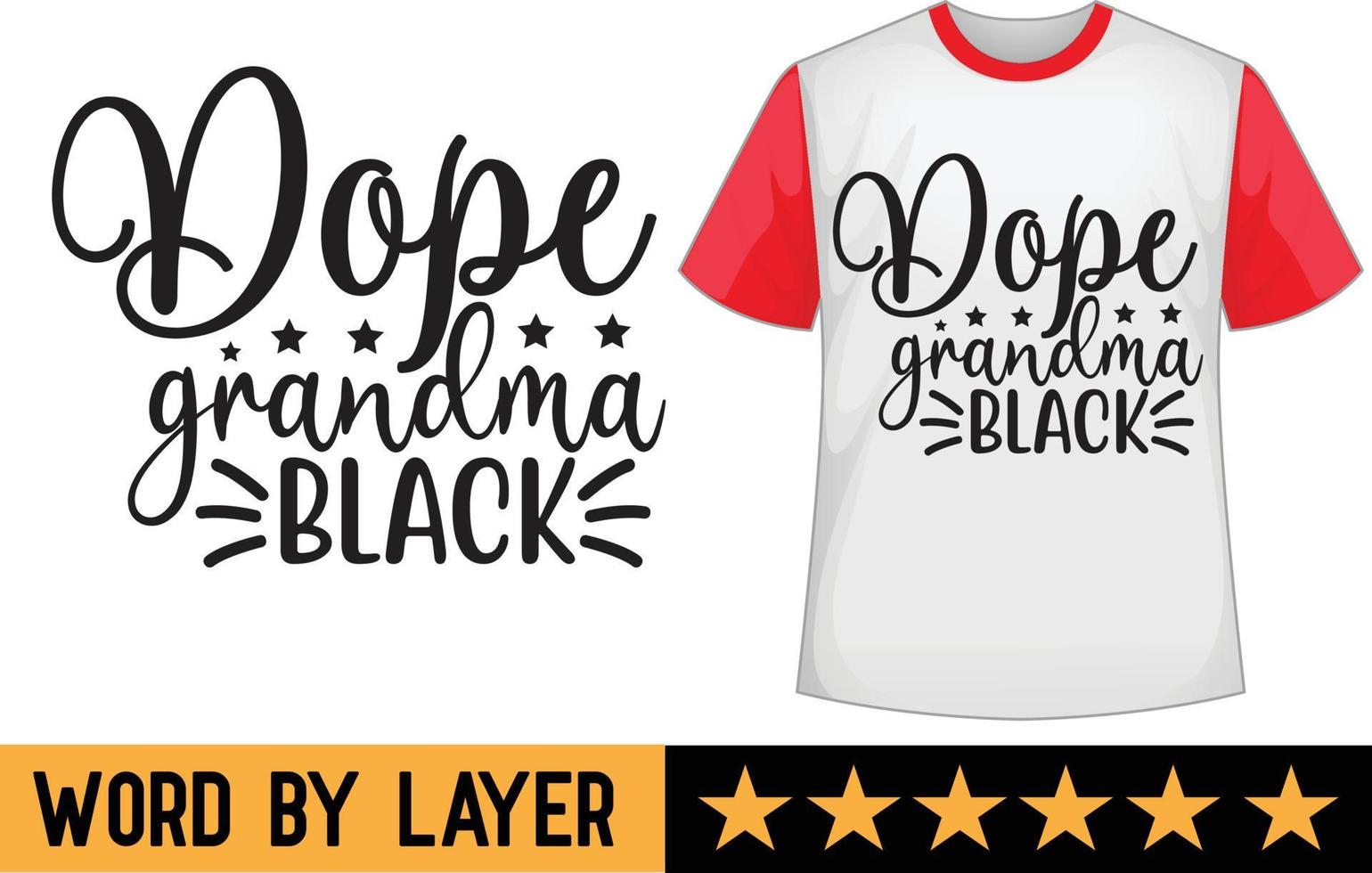 abuela svg t camisa diseño vector