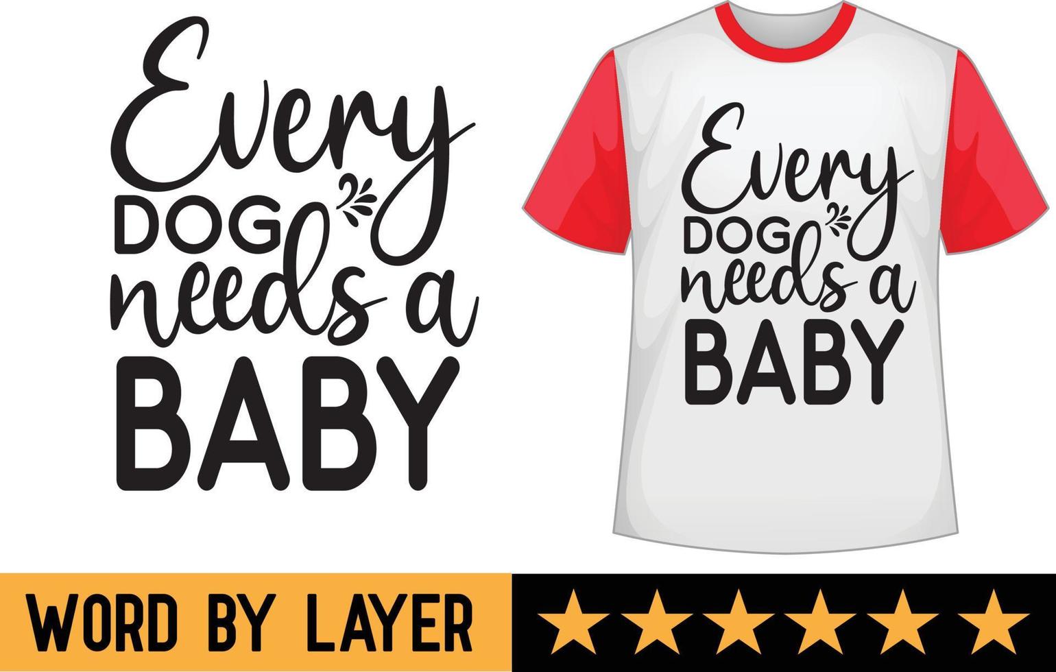 Dog svg t shirt design vector