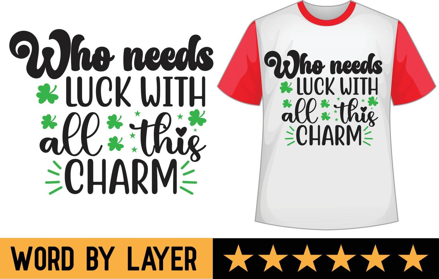 ST.Patrick svg t shirt design vector