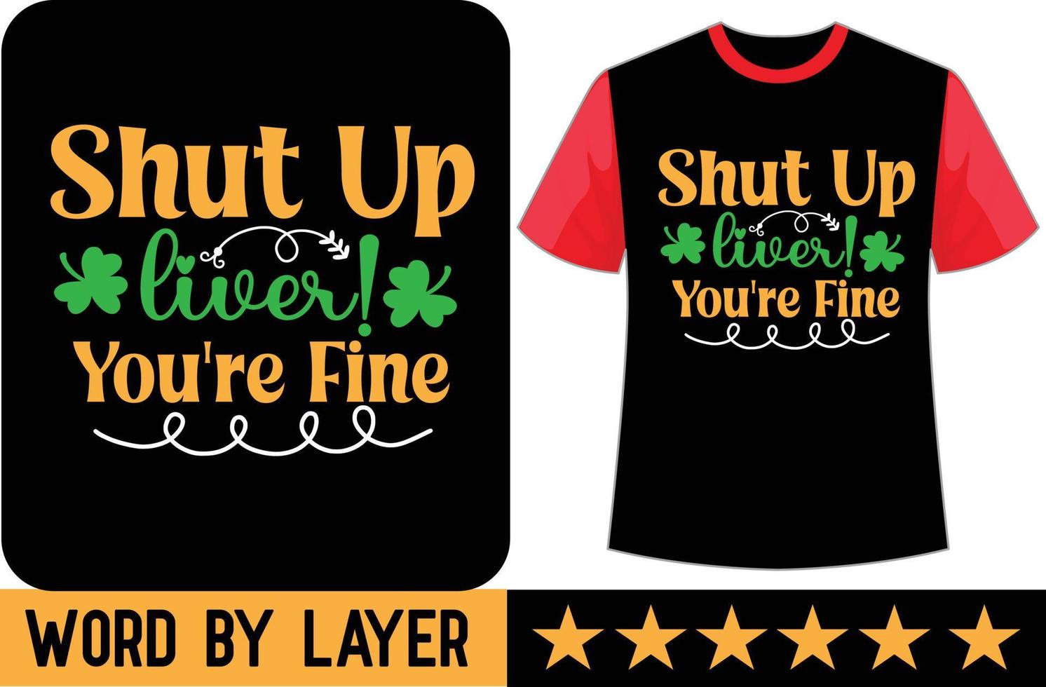 ST.Patrick svg t shirt design vector