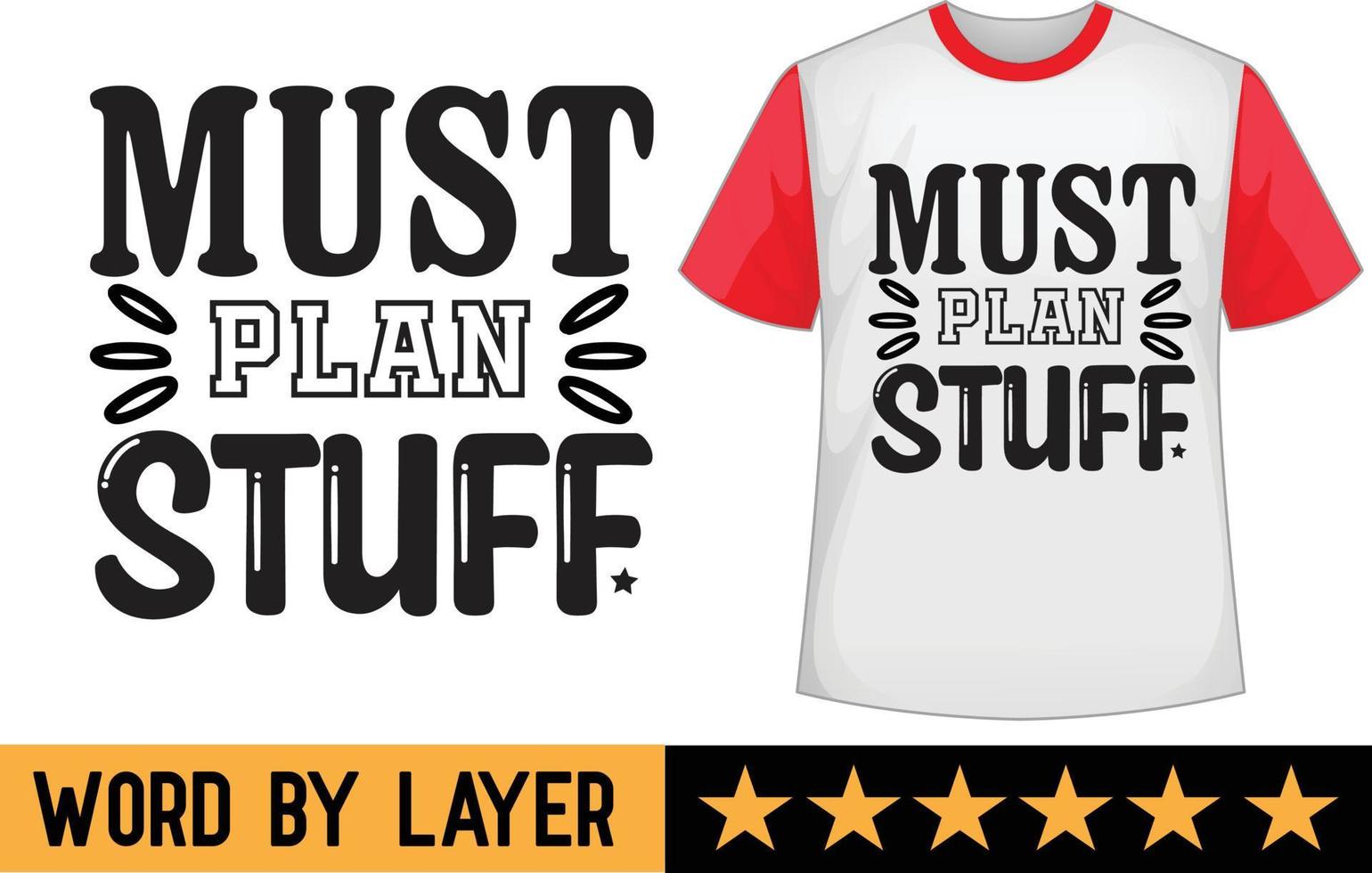 Planner svg t shirt design vector