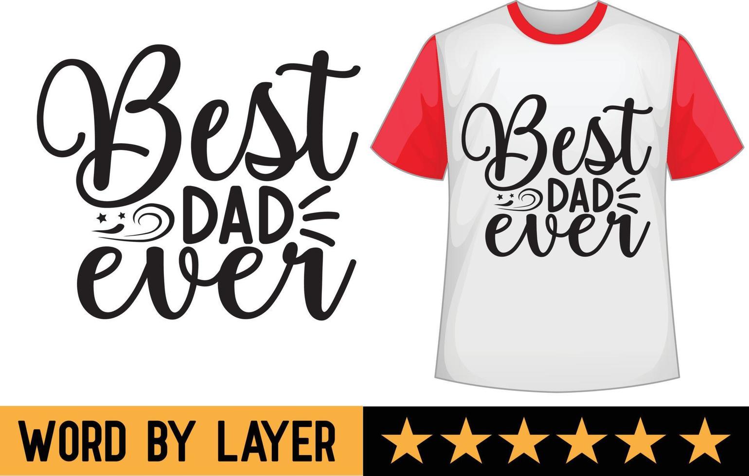 Father's day svg t shirt design vector