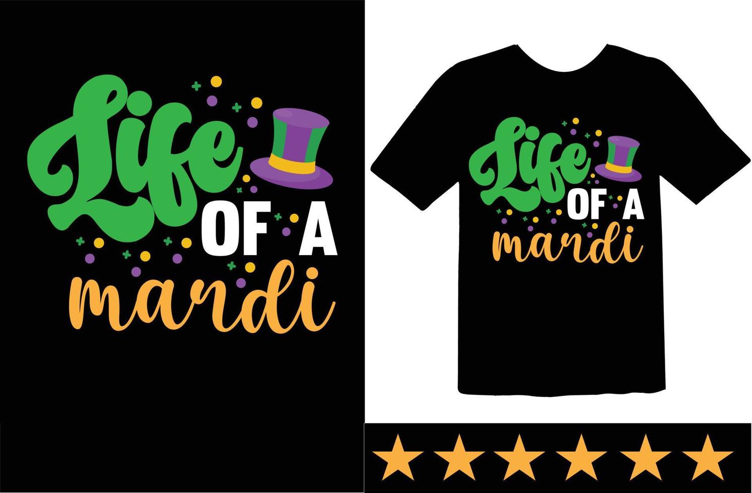 Mardi gras svg t shirt design vector