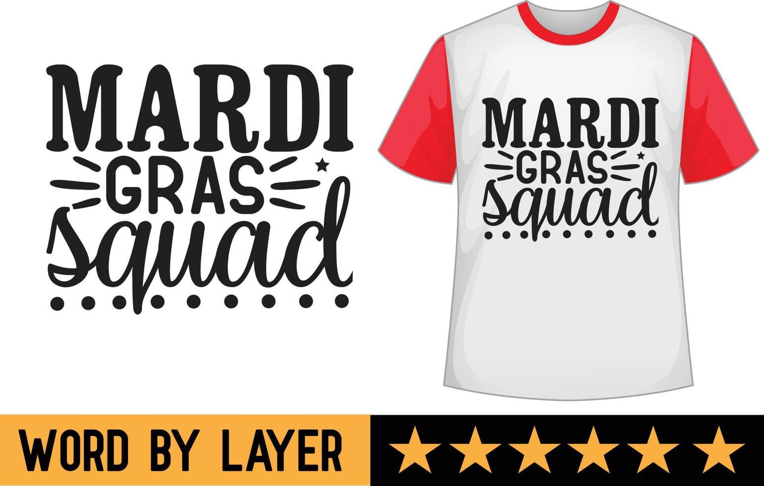 mardi gras svg t camisa diseño vector