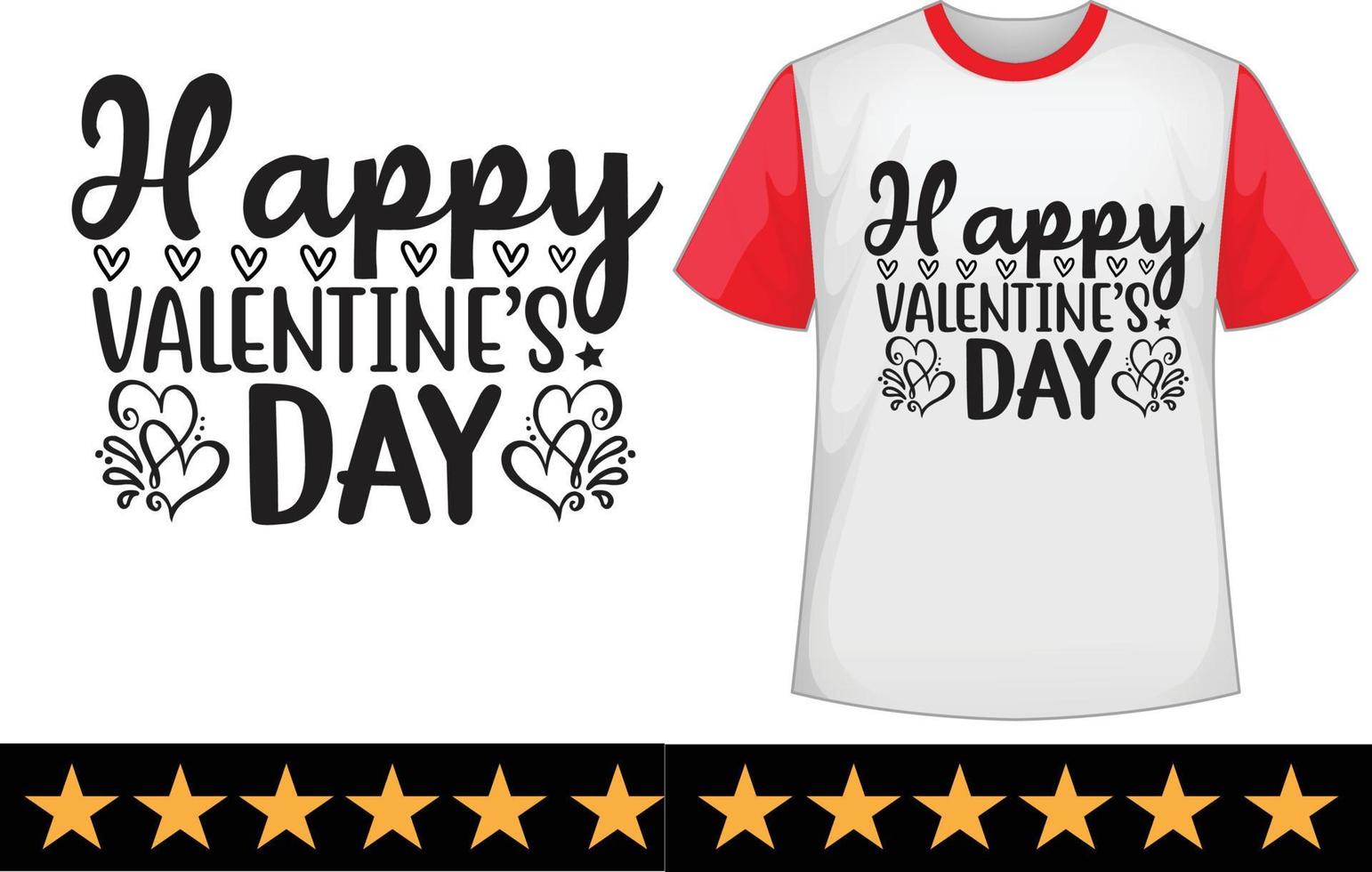 Valentine's day svg t shirt design vector
