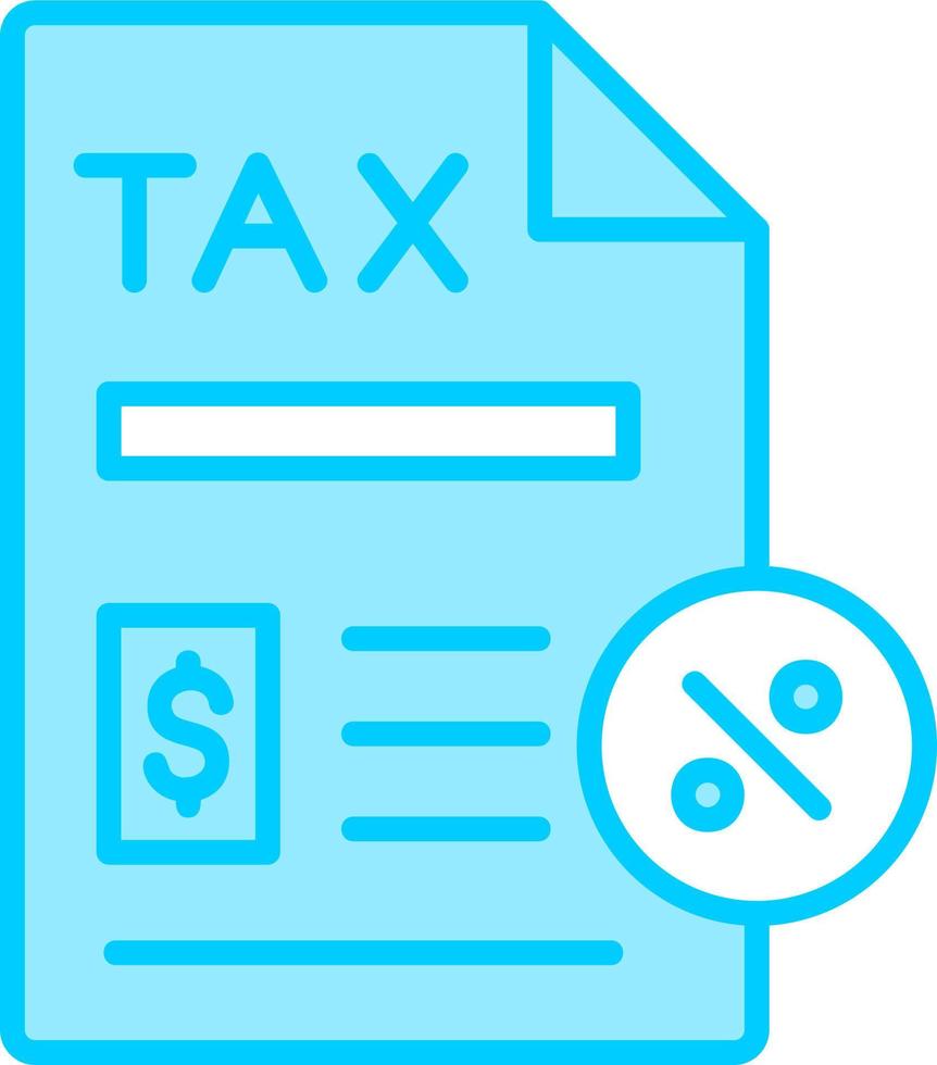 Tax Paperwork Vector Icon