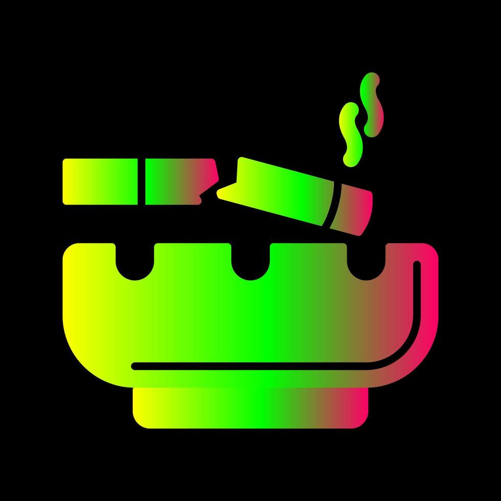 Broken Cigarette Vector Icon