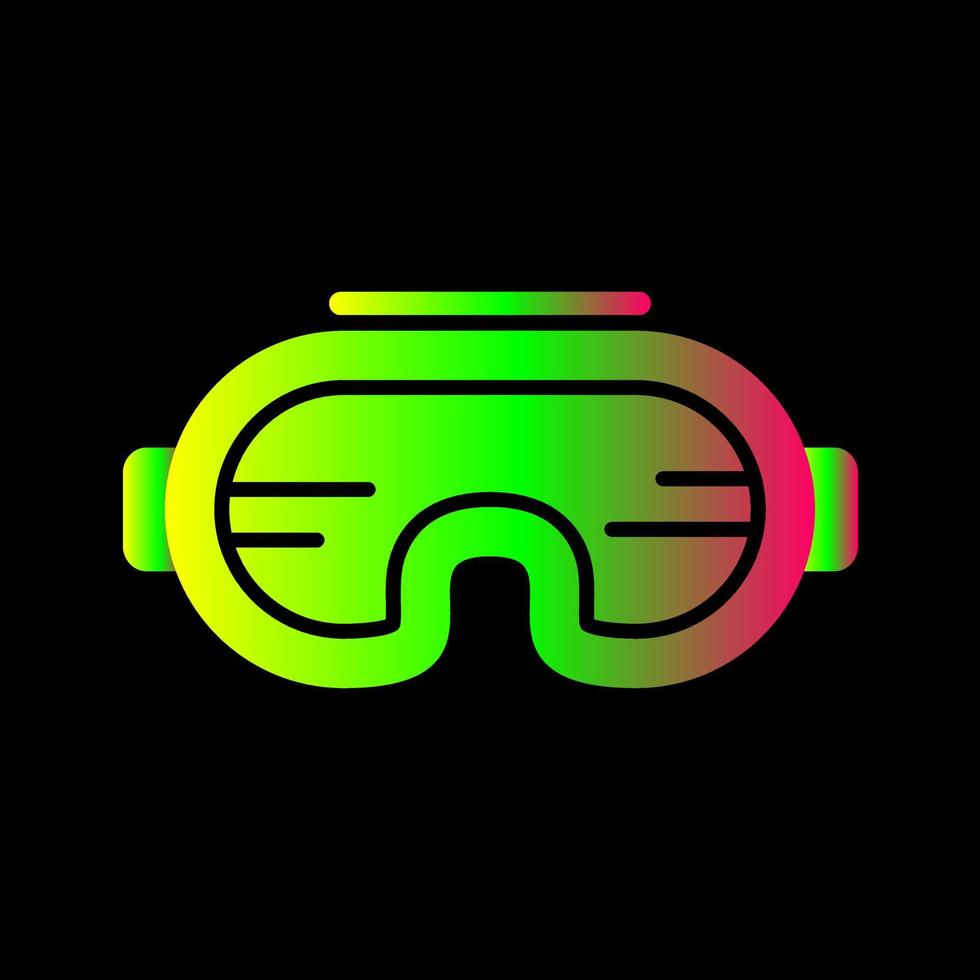 icono de vector de gafas