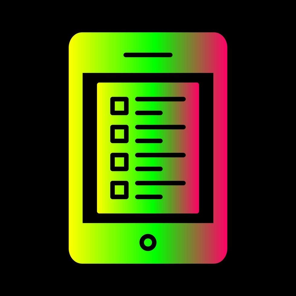 Online Test Vector Icon