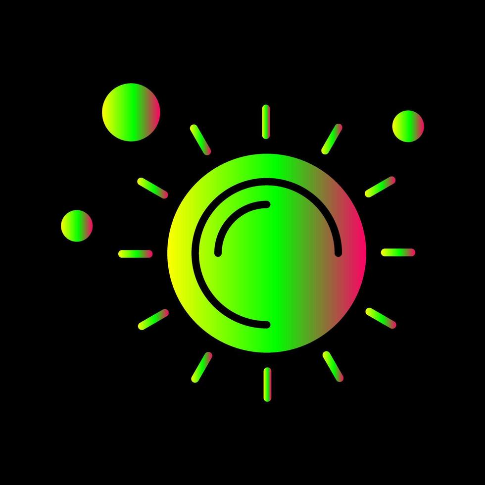 Sun Vector Icon