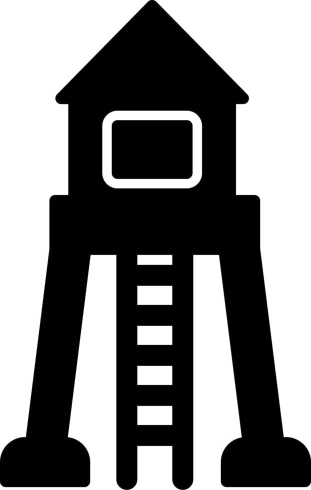 Military Tower Vector Icon