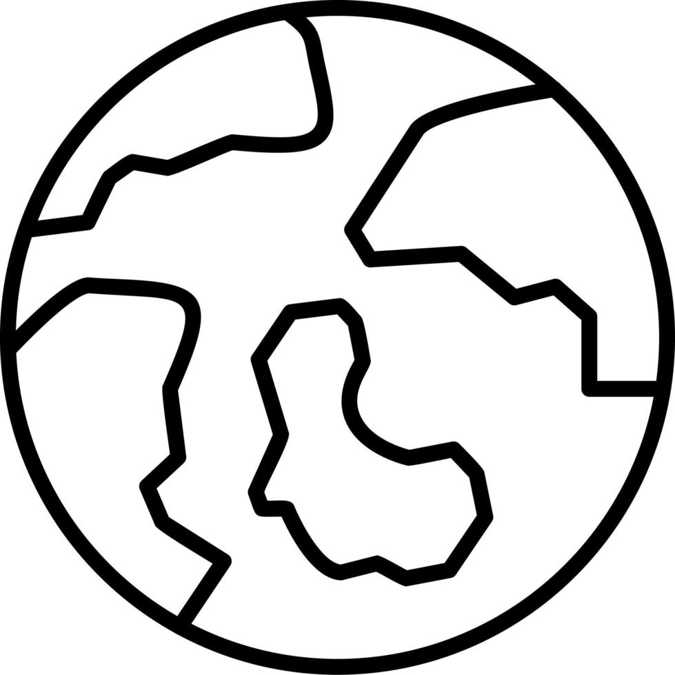 Earth Vector Icon
