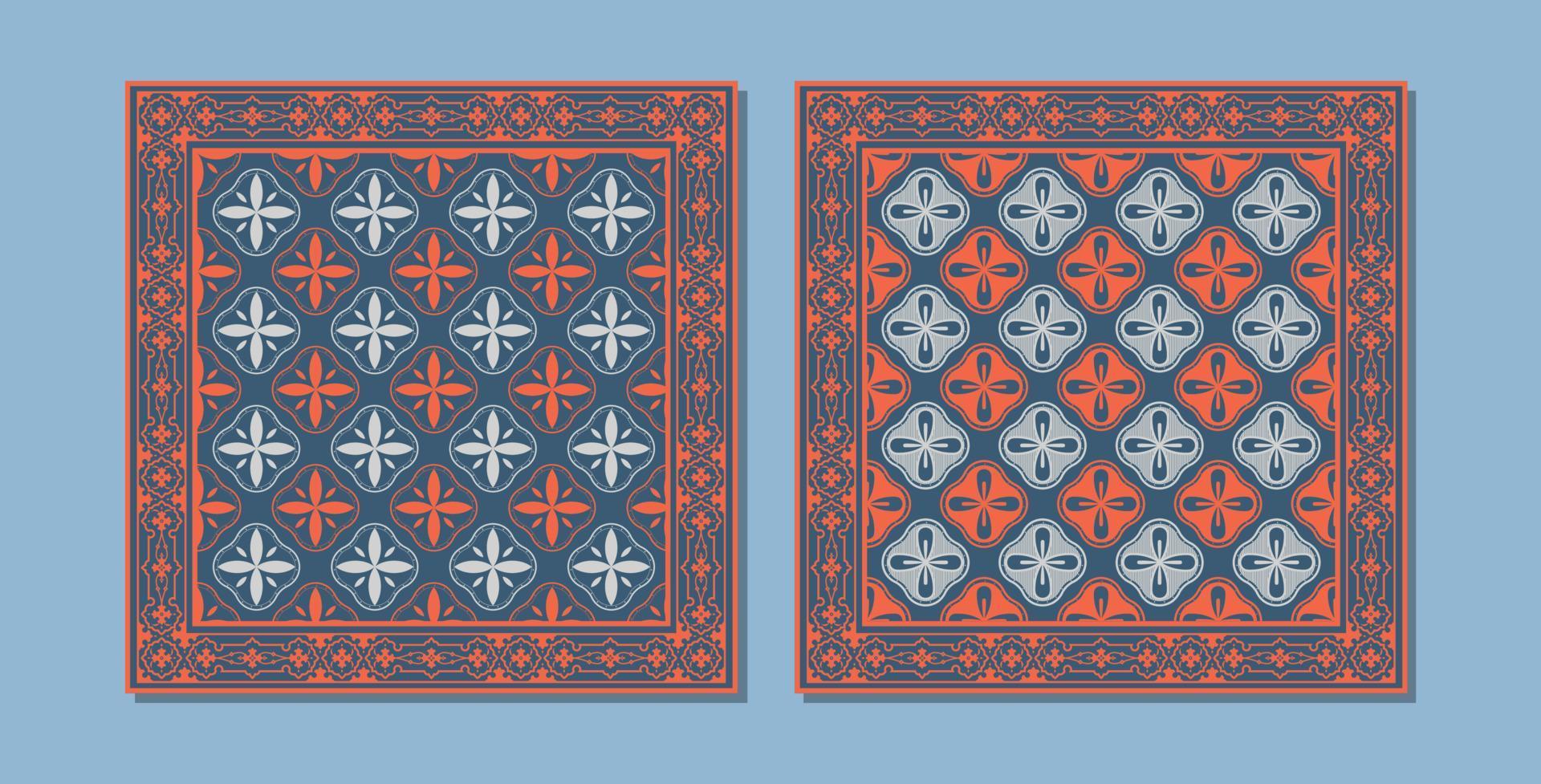 Pattern design motif line ornament vector