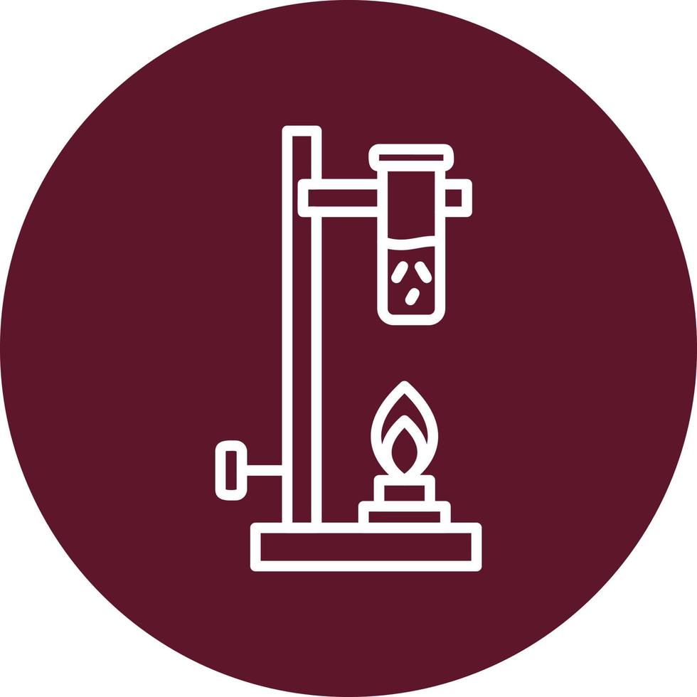 Bunsen Burner Vector Icon
