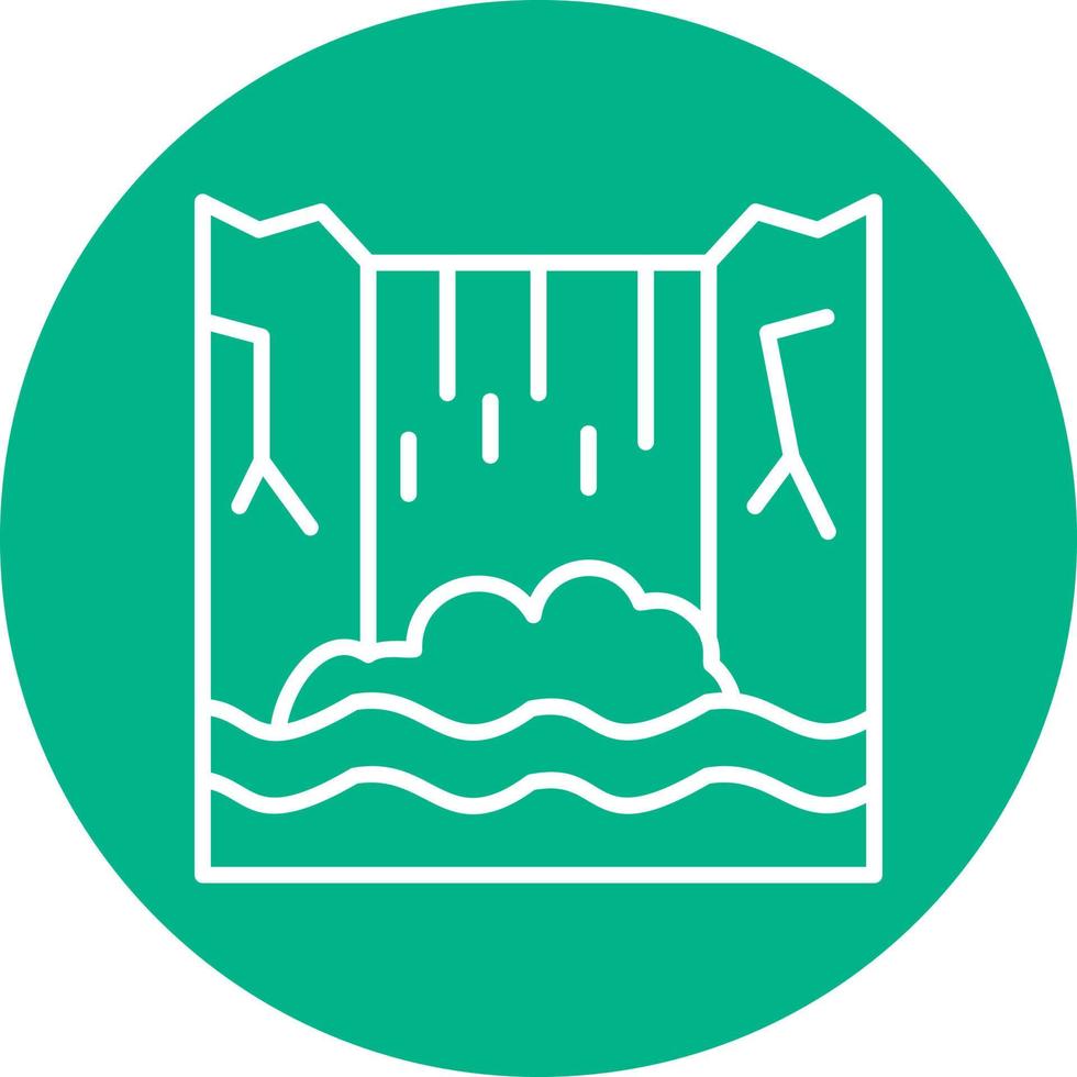 Waterfall Vector Icon