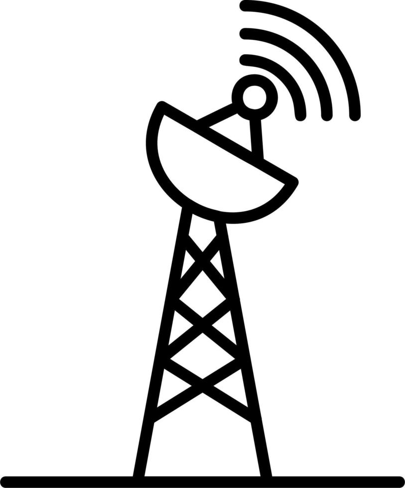 Signal Tower Vector Icon