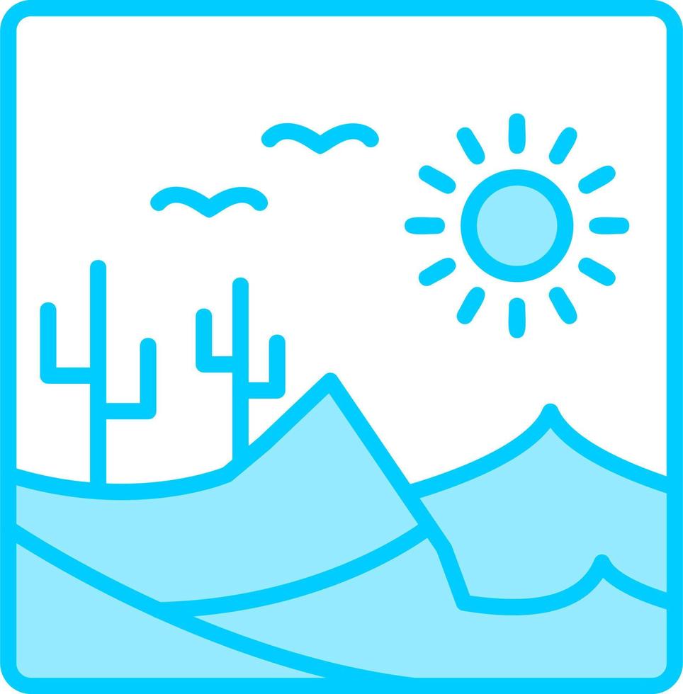 Desert Vector Icon