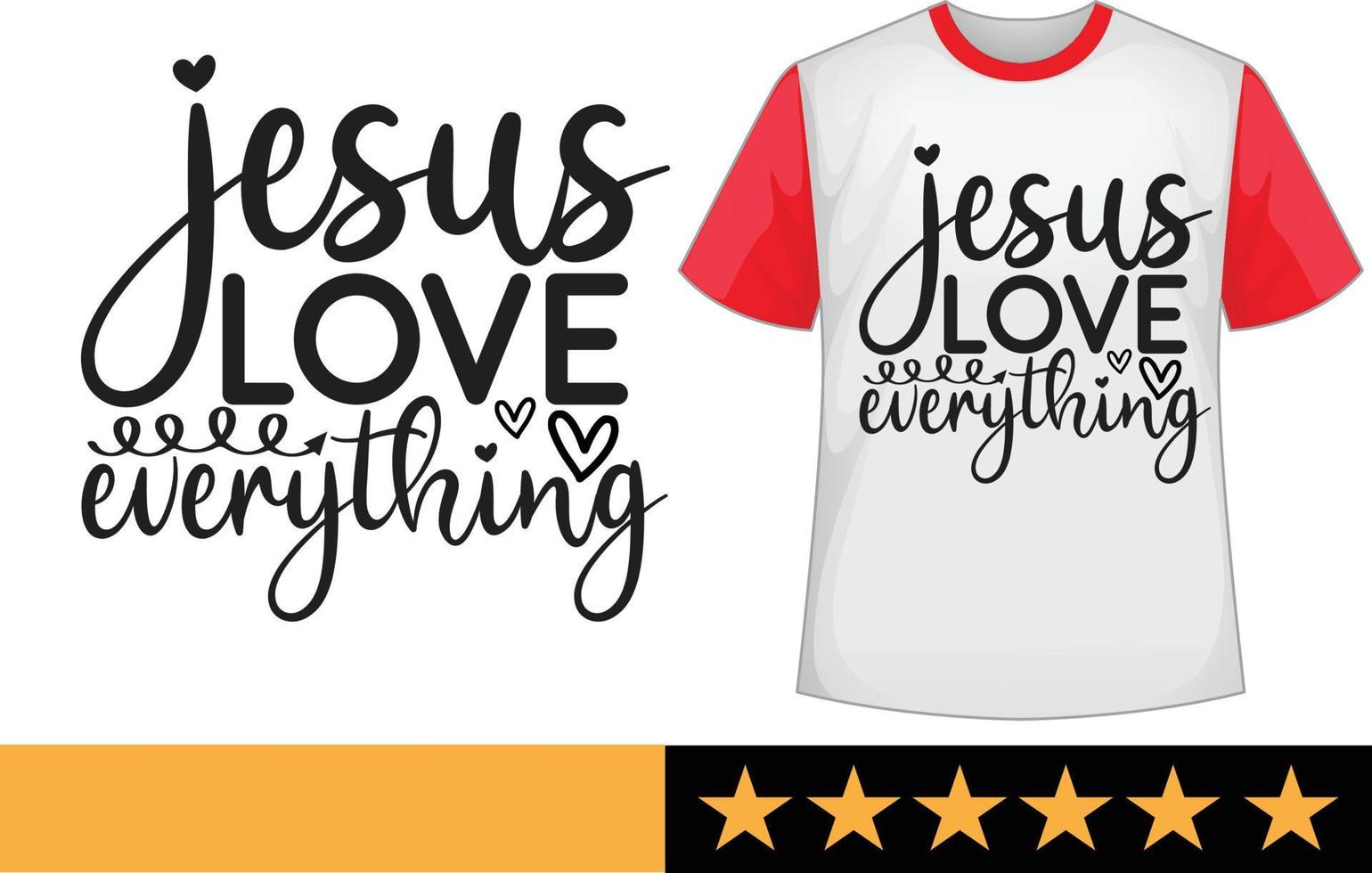 Jesus svg t shirt design vector