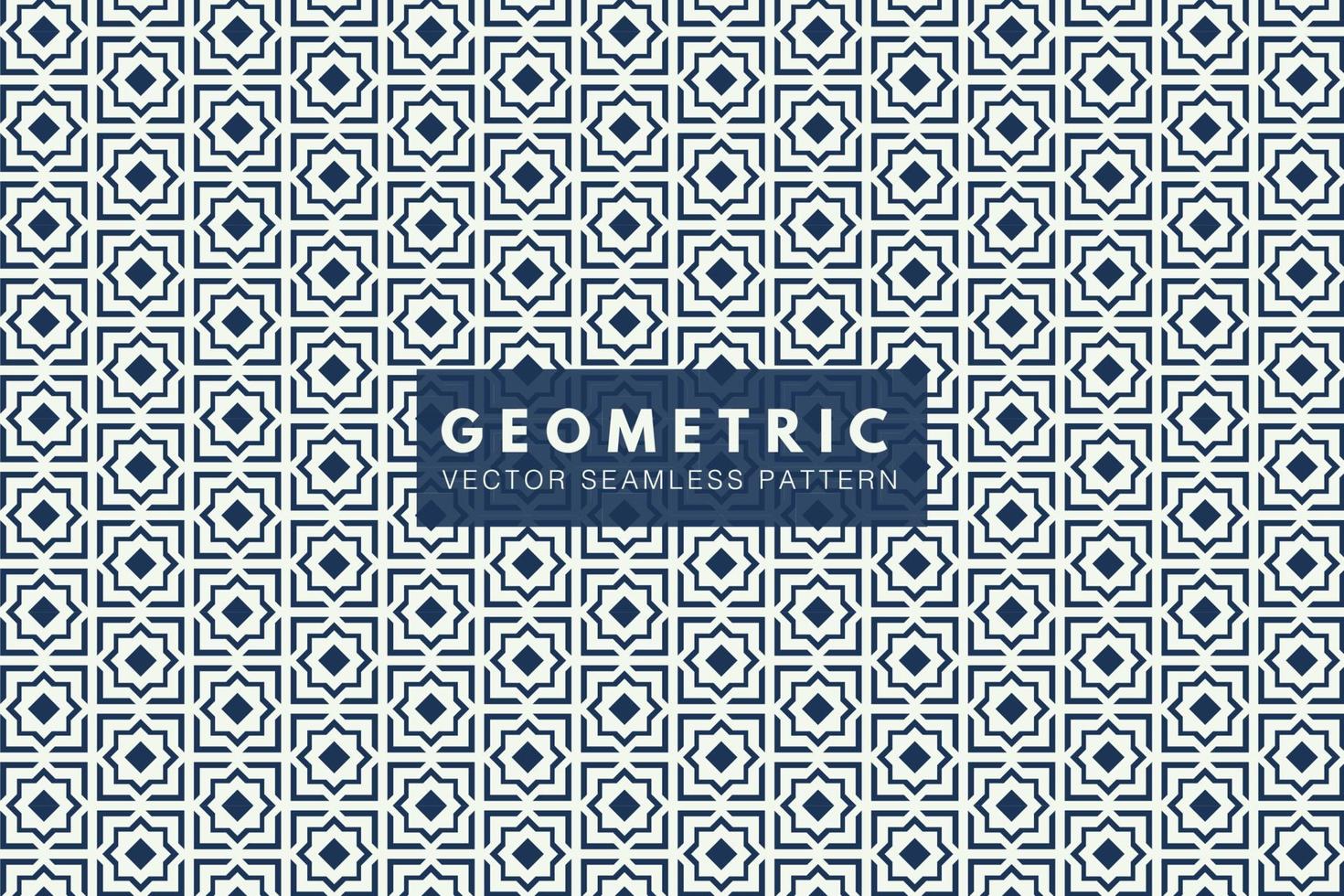 Geometric shapes arabic style pattern. Seamless repeat pattern swatch. Simple abstract vector pattern background