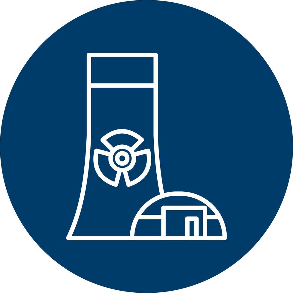 Nuclear Power Vector Icon