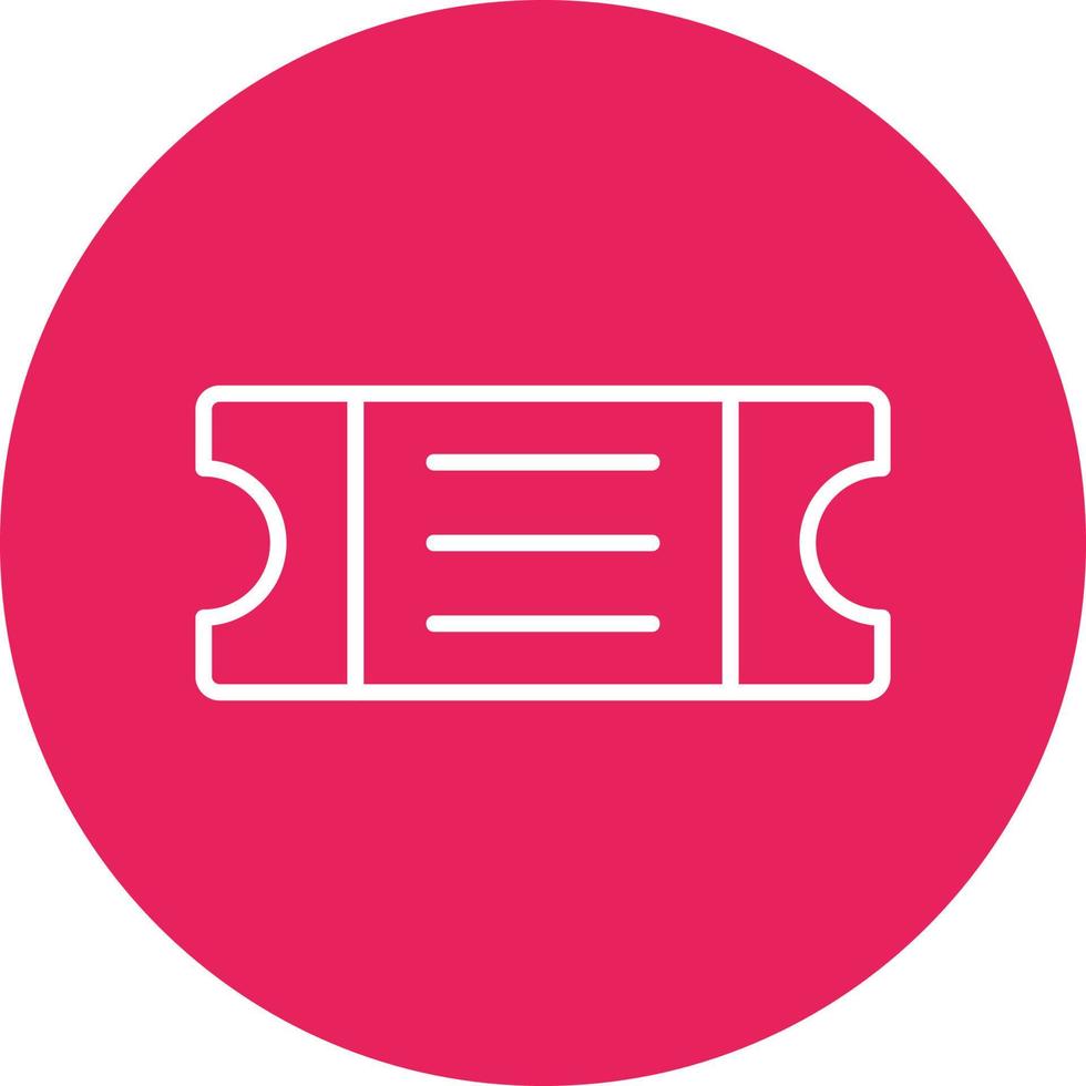 Ticket Vector Icon