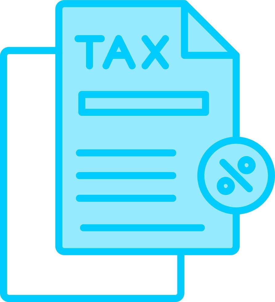 Tax Discount Vector Icon
