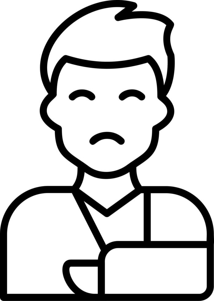Trauma Vector Icon