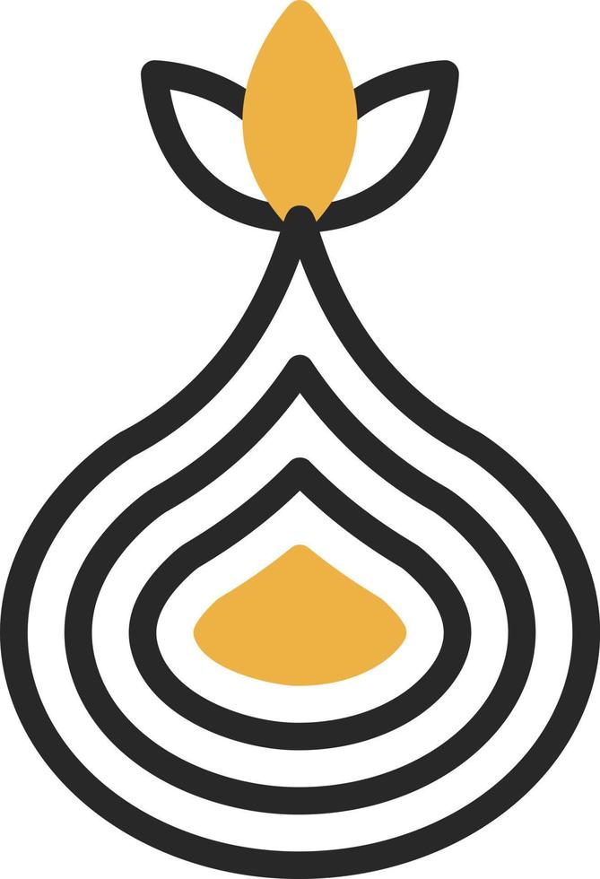 Onion Vector Icon Design