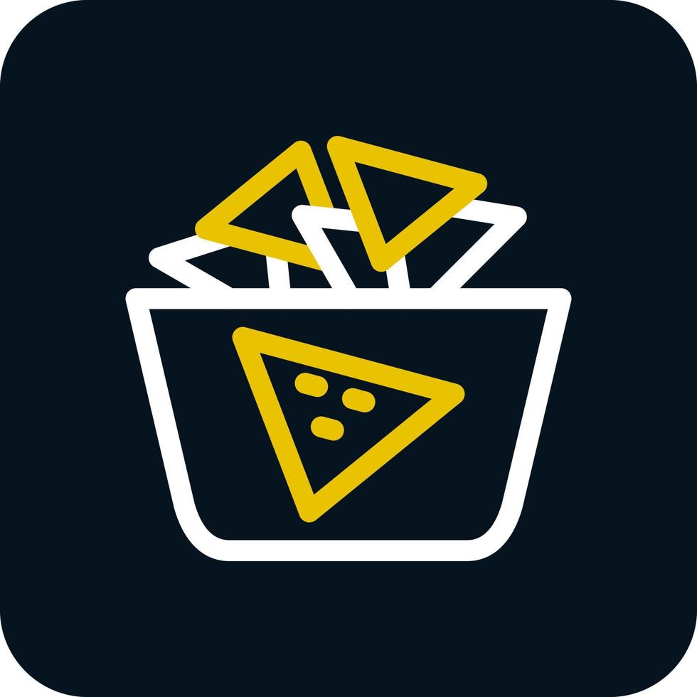 Nachos Vector Icon Design