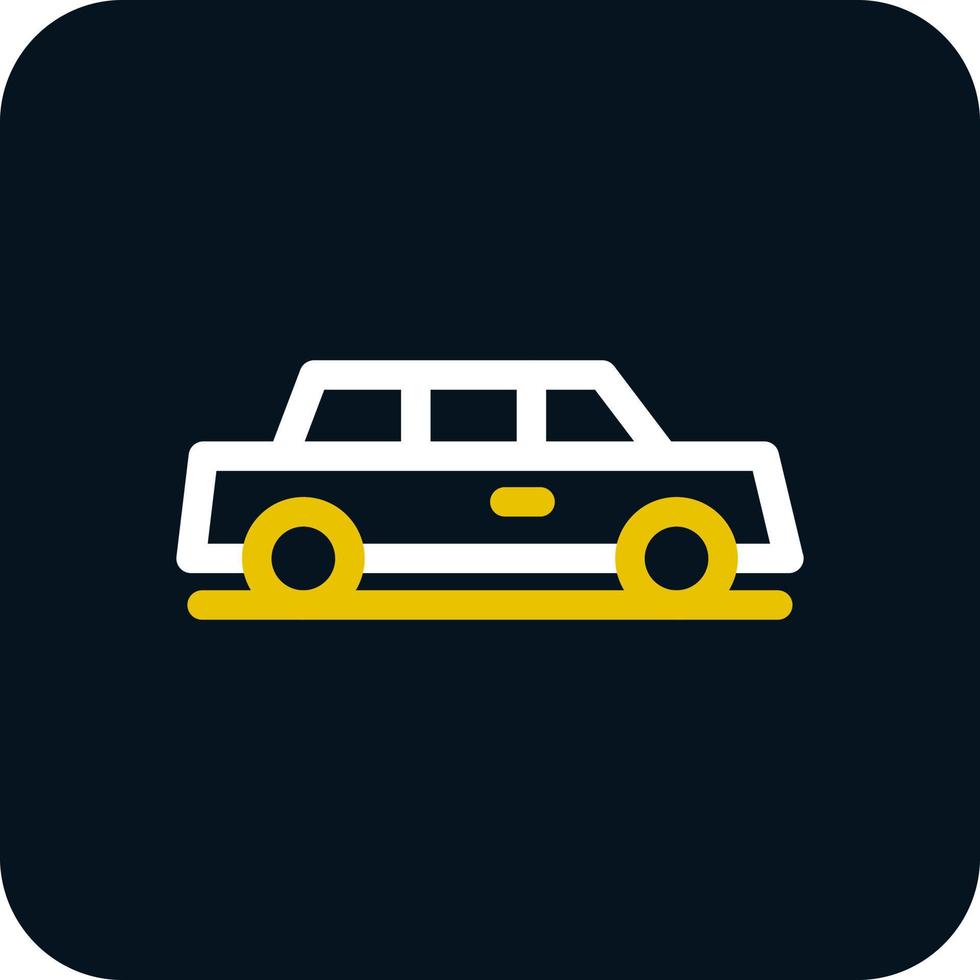Limousine Vector Icon Design